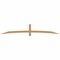 Ekena Millwork Bellingham Timber Gable Bracket, Western Red Cedar, 108"W x 18"H x 3 1/2"D x 3 1/2"F, 4/12 Pitch GBW108X18X0404BEL00SWR - alternate 1